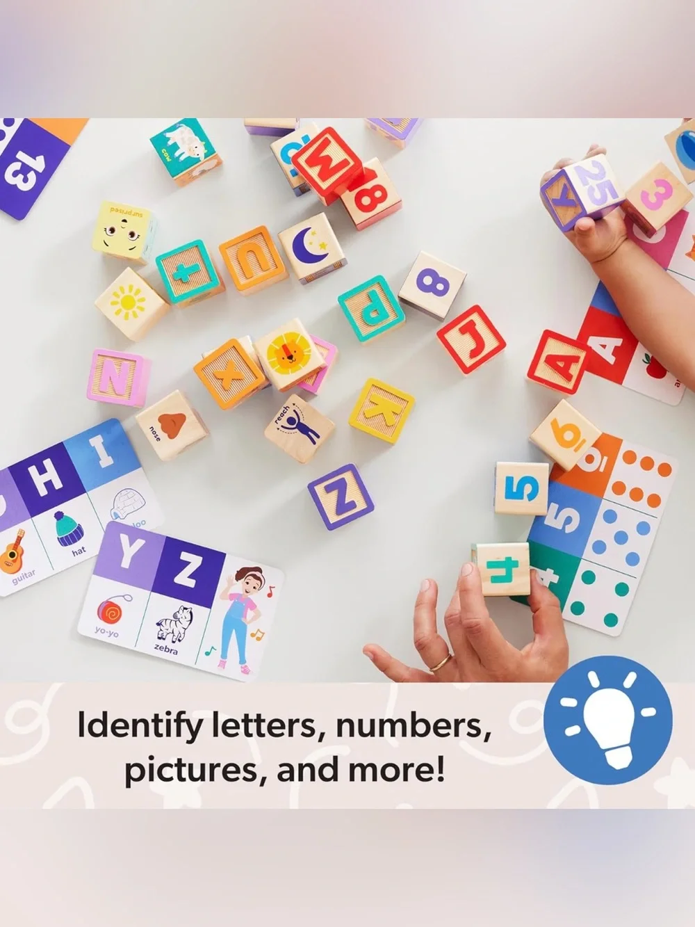 Ms. Rachel Wooden Learning Blocks